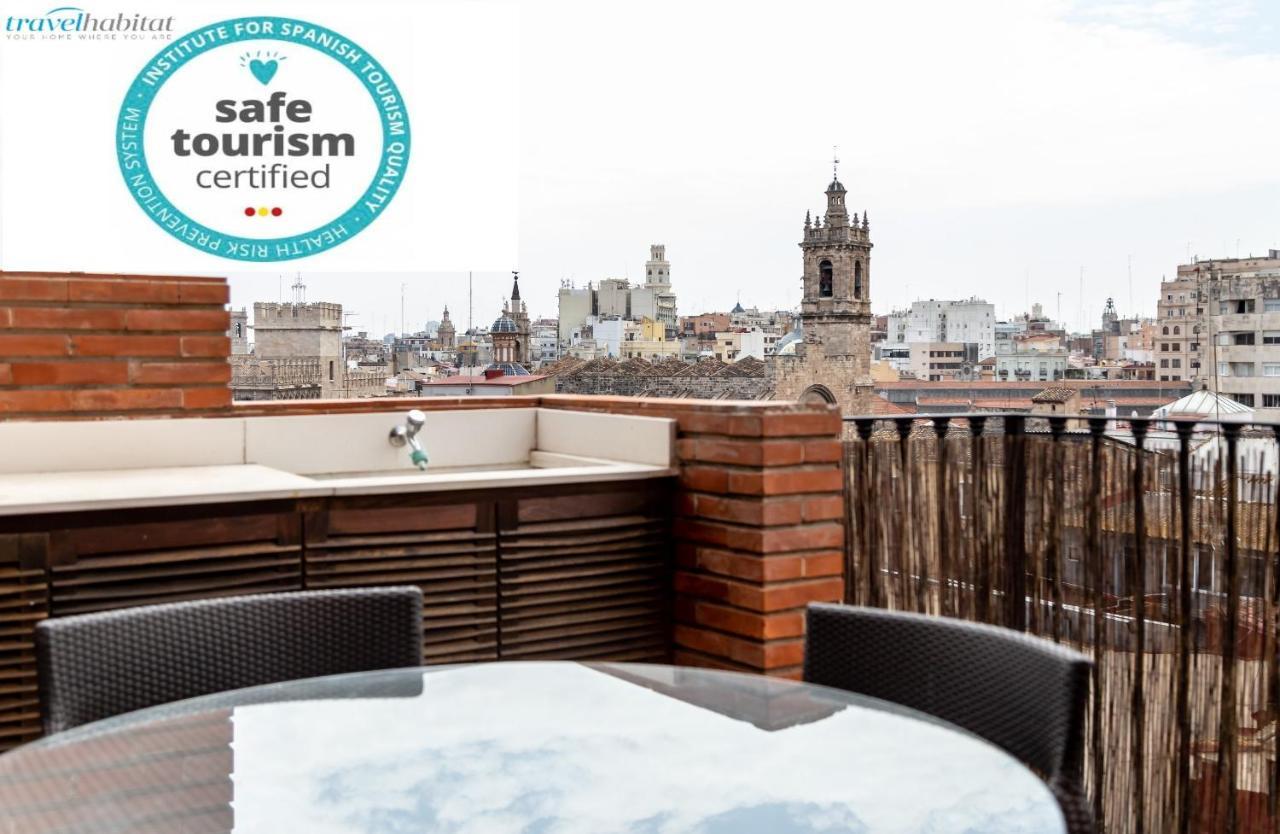 Travel Habitat Atico Ciutat Vella. Apartment Valencia Exterior foto
